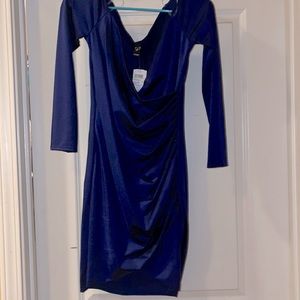 Navy blue dress